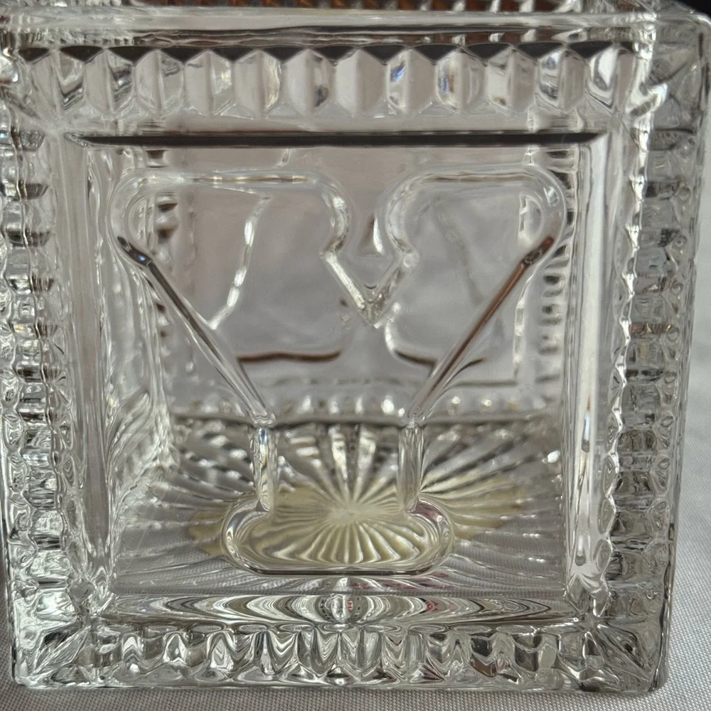 Lead Crystal Baby Block Vase